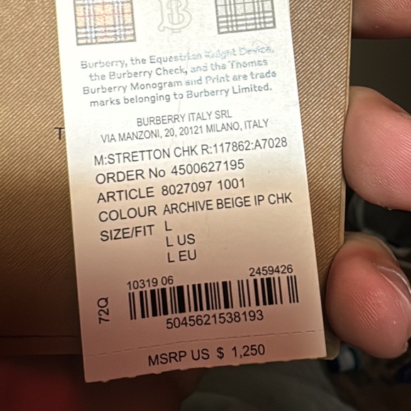 Beautiful Burberry jacket windbreaker